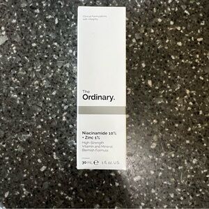NIB The Ordinary Niacinamide 10% + Zinc 1% Blemish Formula 1oz Skin Care Serum